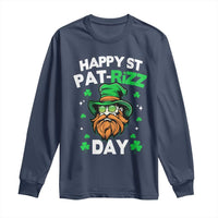 Happy St Pat Rizz Day Long Sleeve Shirt Funny St. Patrick's Day Leprechaun