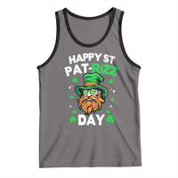 Happy St Pat Rizz Day Tank Top Funny St. Patrick's Day Leprechaun