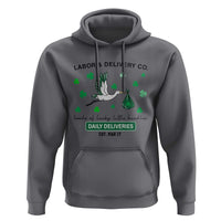 St Patrick's Day Lucky L&D Nurse Hoodie Labor And Delivery Shamrock