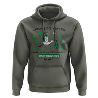 St Patrick's Day Lucky L&D Nurse Hoodie Labor And Delivery Shamrock