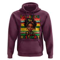 I Am Black History Hoodie Month Black Melanin Kids Girls
