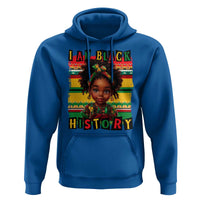 I Am Black History Hoodie Month Black Melanin Kids Girls