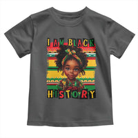 I Am Black History Toddler T Shirt Month Black Melanin Kids Girls