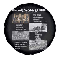 Black Wall Street Spare Tire Cover Black Business Black History Month