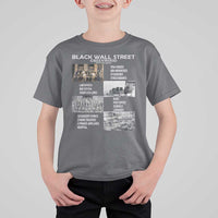 Black Wall Street T Shirt For Kid Black Business Black History Month