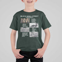 Black Wall Street T Shirt For Kid Black Business Black History Month