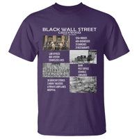 Black Wall Street T Shirt Black Business Black History Month