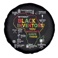 Proud Black Inventors Spare Tire Cover Black History Month African American Pride