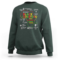 Proud Black Inventors Sweatshirt Black History Month African American Pride
