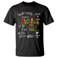 Proud Black Inventors T Shirt Black History Month African American Pride