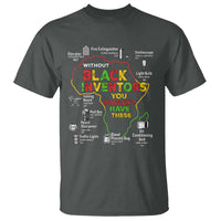 Proud Black Inventors T Shirt Black History Month African American Pride