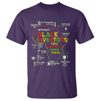 Proud Black Inventors T Shirt Black History Month African American Pride