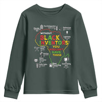 Proud Black Inventors Youth Sweatshirt Black History Month African American Pride