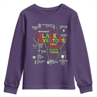 Proud Black Inventors Youth Sweatshirt Black History Month African American Pride