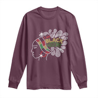 I Am Black History Long Sleeve Shirt Black Girl Sparkling Bling