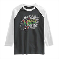 I Am Black History Raglan Shirt Black Girl Sparkling Bling