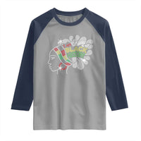 I Am Black History Raglan Shirt Black Girl Sparkling Bling