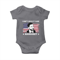 Funny JD Vance Baby Onesie I Don't Really Care Margaret American Flag