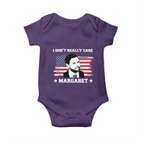 Funny JD Vance Baby Onesie I Don't Really Care Margaret American Flag
