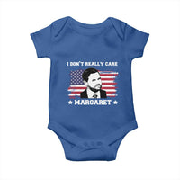 Funny JD Vance Baby Onesie I Don't Really Care Margaret American Flag