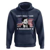 Funny JD Vance Hoodie I Don't Really Care Margaret American Flag