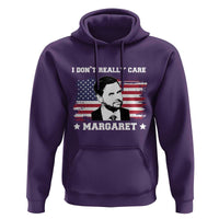 Funny JD Vance Hoodie I Don't Really Care Margaret American Flag