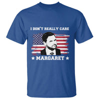 Funny JD Vance T Shirt I Don't Really Care Margaret American Flag