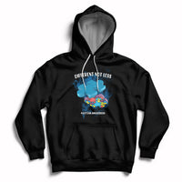 Autism Awareness Different Not Less Support Autism Spectrum Hoodie - Wonder Print Shop
