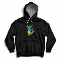 Autism Awareness Acceptance It's Ok To Be Different Hoodie - Wonder Print Shop