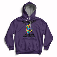 Autism Awareness Acceptance It's Ok To Be Different Hoodie - Wonder Print Shop