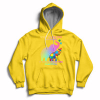 What Make You Different Autism Elephant Mom Autism Awareness Hoodie - Wonder Print Shop