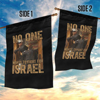 No One Wants To Fight For Israel Garden Flag America First Veteran Message Anti War