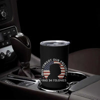 Iran Forgot Our President Has 34 Felonies Tumbler Cup Funny Political Satire Patriotic