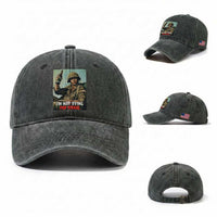 I’m Not Dying For Israel America First Veteran Washed Cotton Baseball Cap Anti Foreign War Military Statement