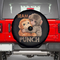 Team Punch Viral Baby Monkey Spare Tire Cover Cute Monkey Hugging Plush Toy Internet Trend Gift