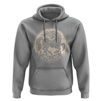 Year of the Fire Horse 1966 2026 Graphic Hoodie 60 Years Chinese Zodiac Horse Vintage Style