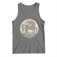 Year of the Fire Horse 1966 2026 Graphic Tank Top 60 Years Chinese Zodiac Horse Vintage Style
