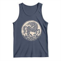 Year of the Fire Horse 1966 2026 Graphic Tank Top 60 Years Chinese Zodiac Horse Vintage Style