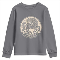 Year of the Fire Horse 1966 2026 Graphic Youth Sweatshirt 60 Years Chinese Zodiac Horse Vintage Style