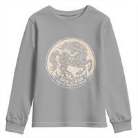 Year of the Fire Horse 1966 2026 Graphic Youth Sweatshirt 60 Years Chinese Zodiac Horse Vintage Style