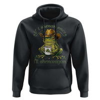 If I Shenan Once I Will Shenanigan Funny Frog Cowboy Hoodie St Patricks Day Shenanigans Humor