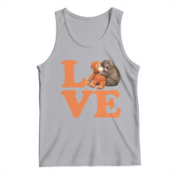 Love Punch the Baby Monkey Tank Top Cute Hugging Plush Toy Viral Friendship