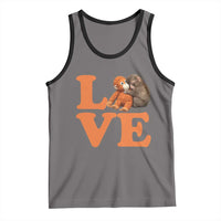 Love Punch the Baby Monkey Tank Top Cute Hugging Plush Toy Viral Friendship