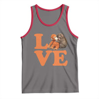 Love Punch the Baby Monkey Tank Top Cute Hugging Plush Toy Viral Friendship
