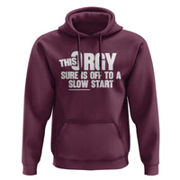 Funny Adult Humor Sarcastic Party Joke Hoodie This Orgy Sure Is Off to a Slow Start