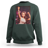 Funny Angry Doll Face Meme Graphic Sweatshirt Unhinged Baby Stankface Reaction