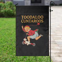 Toodaloo Cuntaroos Funny Offensive Retro Goodbye Garden Flag Vintage Scooter Girl Cartoon Edgy Adult Humor