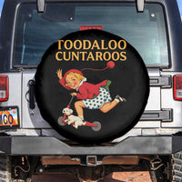 Toodaloo Cuntaroos Funny Offensive Retro Goodbye Spare Tire Cover Vintage Scooter Girl Cartoon Edgy Adult Humor