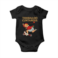 Toodaloo Cuntaroos Funny Offensive Retro Goodbye Baby Onesie Vintage Scooter Girl Cartoon Edgy Adult Humor