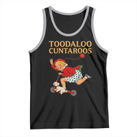 Toodaloo Cuntaroos Funny Offensive Retro Goodbye Tank Top Vintage Scooter Girl Cartoon Edgy Adult Humor